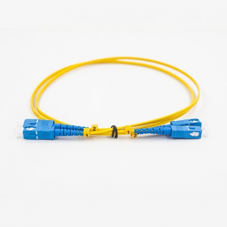 Fiber optic patch cable, Single-mode, 2xSCU-SCU