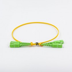 Fiber optic patch cable, Single-mode, 2xSCA-SCA