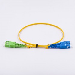 Fiber optic patch cable, Single-mode, 2xSCA-SCU